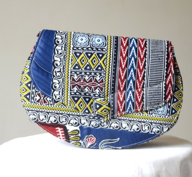 Pochette wax tissée